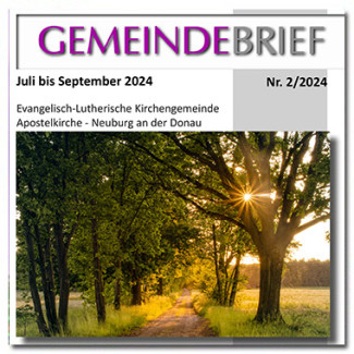 Titelblatt Gemeindebrief 2024-1